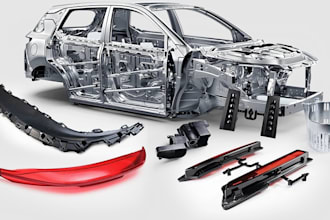 reverse engineer automotive part from photos or 3d scan into cad models fast now