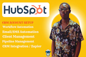 hubspot CRM, workflow automation, email marketing, and pipeline management
