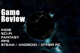 test and review your game on steam or google play