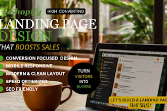 create a high converting shopify landing page that boosts sales