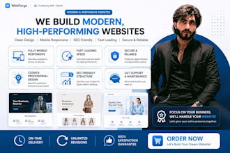 design a professional ai website