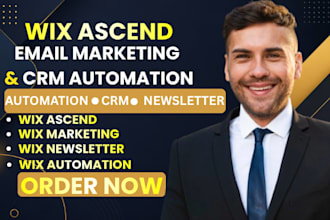 setup wix email marketing wix crm automation wix ascend marketing wix newsletter