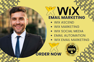 setup wix email newsletter template wix automation wix ascend marketing wix form