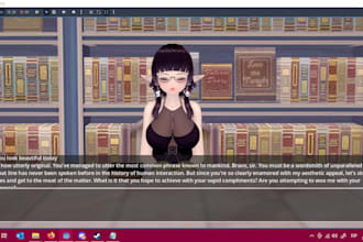 make an ai girlfriend or desktop companion app