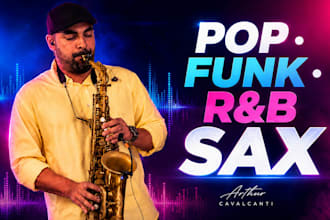 record a saxophone solo for your song in jazz soul pop gospel and rnb