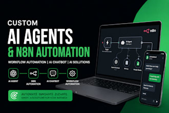 build ai agents, n8n automation, workflow automation, and ai saas