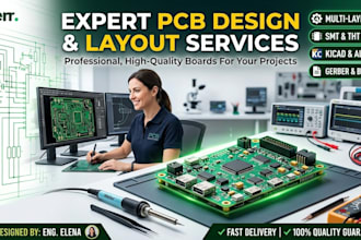 provide expert kicad pcb design, layout, and circuit schematics