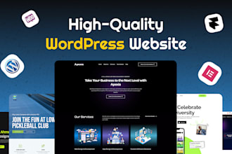 redesign your wordpress website with elementor