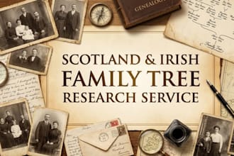 build your scottish, irish family tree with verified ancestry records