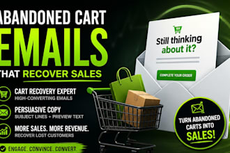 write abandoned cart emails to get you more sales