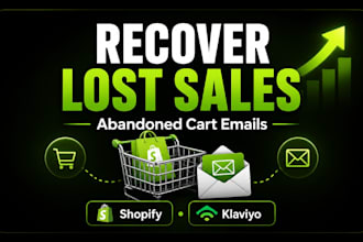 write abandoned cart email sequences for shopify and klaviyo