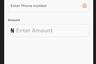 develop an expert flutter mobile app for ios and android