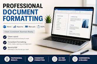 professionally format your business documents