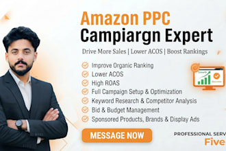 setup and optimize amazon ads campaigns, amazon PPC campaign