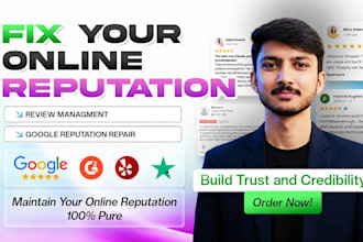 improve your online reputation with ORM and review management