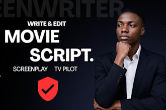 write, edit and rewrite your screenplay, movie script or TV pilot