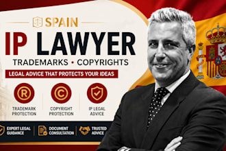 be your spain intellectual property lawyer for trademarks and copyrights