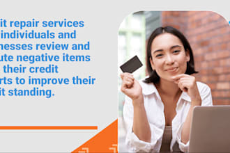 provide credit repair consulting and financial literacy coaching