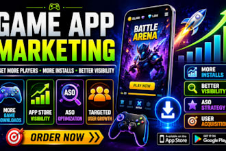 optimize your game app for more installs, visibility and app growth