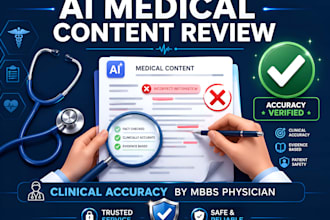 do ai medical content review, clinical accuracy audit
