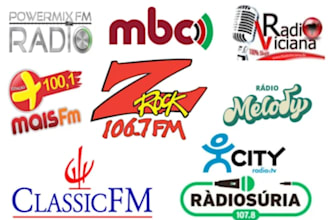 play your hip hop, jazz, rock, rnb song on bulgaria, angola radio station
