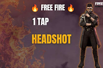 design gaming youtube thumbnails for free fire pubg and bgmi