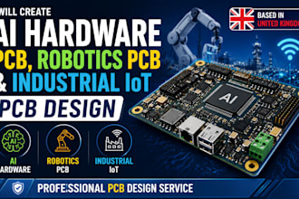 ai hardware pcb, robotics pcb and industrial iot pcb design