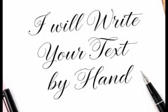 handwriting notes and assignment for students