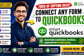 integrate google forms paperform jotform typeform tally cognitoform quickbooks
