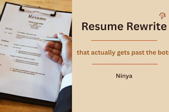 rewrite your resume so it actually gets past the bots and into human hands