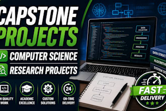 do capstone projects, computer science, research projects