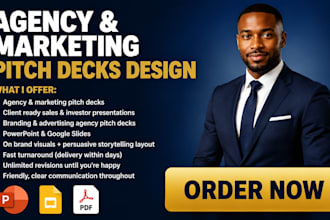 design agency pitch deck marketing pitch deck presentation