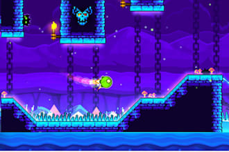 geometry dash decoration, deco geometric dash background, gd texture pack layout