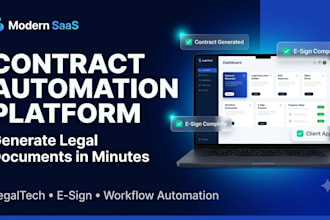 do e signature, contract automation platform with legal document generator