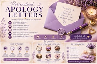 write a heartfelt apology letter
