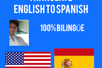 translate english to spanish
