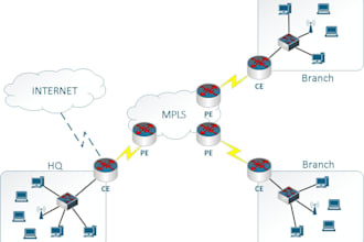 create network topology or IT diagram in microsoft visio drawio lucidchart