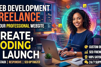 build a modern front end website or landing page