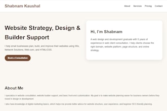 website builder tools specialist