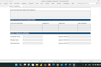 create professional safety checklists for your projects