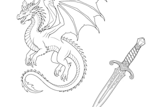draw amazing custom line art from your ideas or images