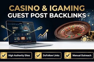 build guest post backlinks for igaming brands