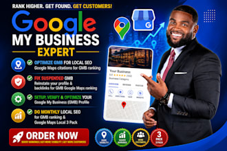 fix suspended gmb, reinstate your profile, backlinks for gmb google maps ranking
