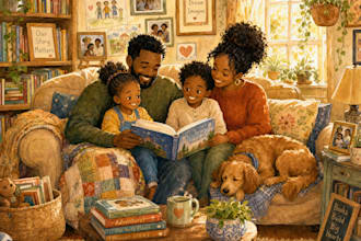 illustrate african american childrens book
