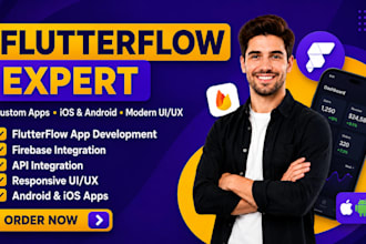 build custom flutterflow app flutterflow and be flutterflow mobile app developer