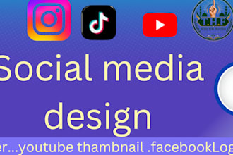 social media post and banner