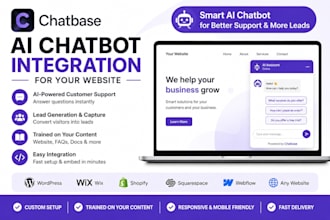create chatbase ai chatbot for website, website ai for customer support and lead