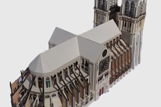 make detailed hand crafted architectural scale models