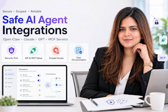 set up and integrate open claw, claude, gemini API, or gpt ai agents safely