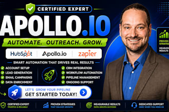 setup CRM automation apollo io clay hubspot crm  zoho n8n dubsado crm monday crm